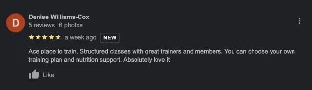 MGYM Personal Training member review 8